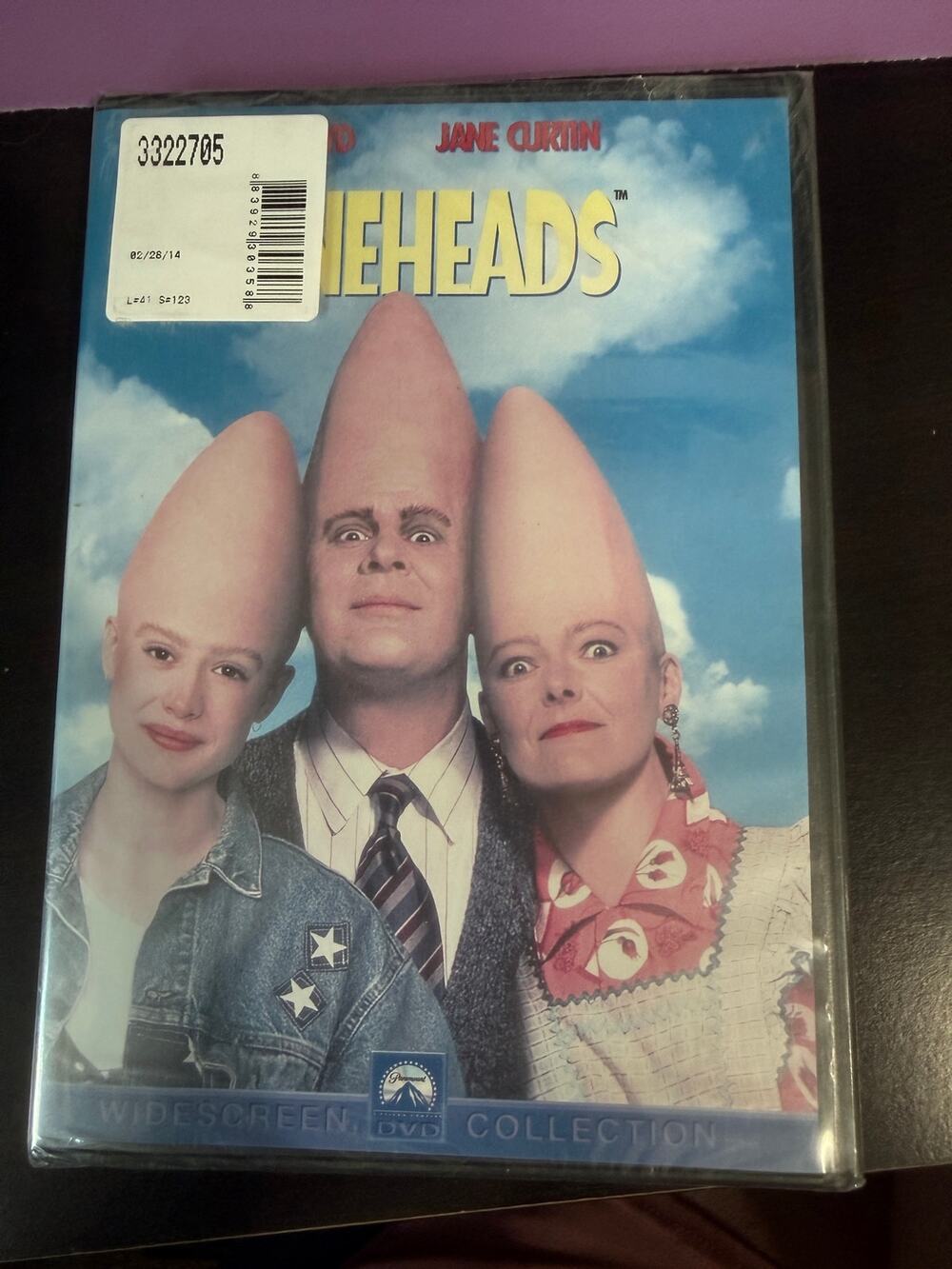 New, sealed Coneheads DVD